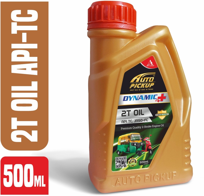 AUTO PICKUP Premium Quality 2T Engine Oil 500ml 2 Stroke Engine Oil High Performance Engine Oil(500 ml, Pack of 1)
