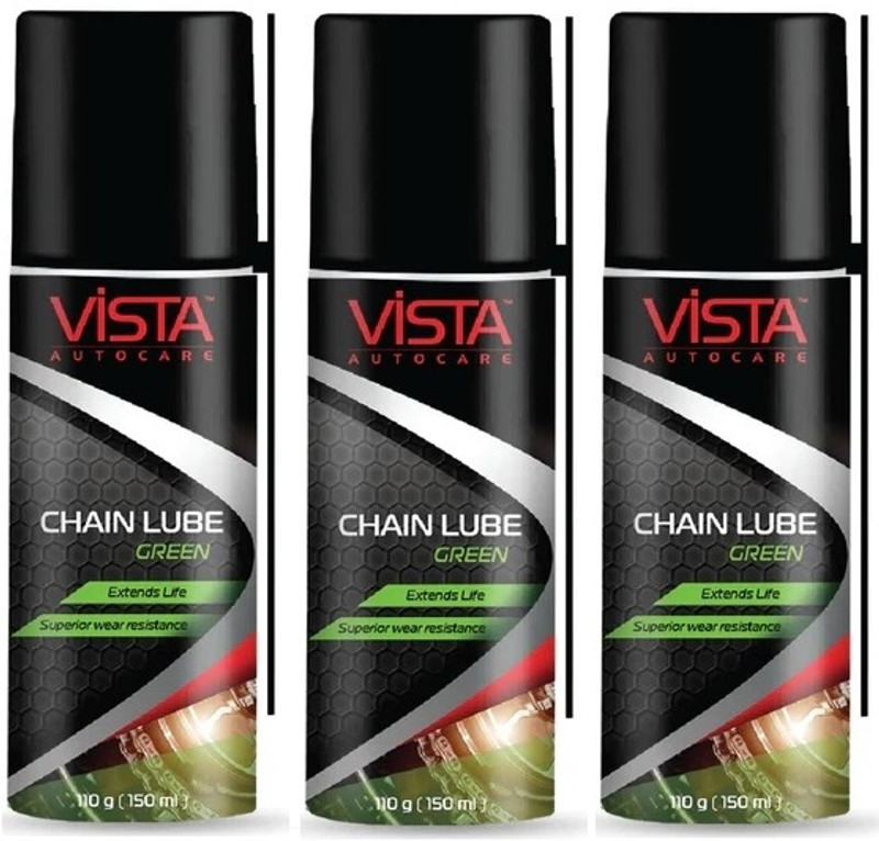 VISTA 03 Chain Lube Green Chain Oil(450 ml, Pack of 3)