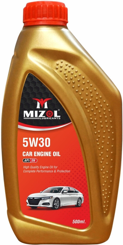Mizol Premium 500ml 5W30 API-SN Car High-Mileage Engine Oil(500 ml, Pack of 1)