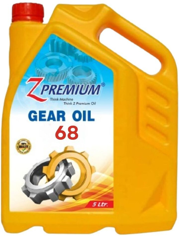 Z Premium Gear Oil 68 – Premium High-Viscosity Gearbox Lubricant for Smooth Operation, Reduced Wear & Long-Lasting Performance in Industrial and Automotive Use Gear Oil(5 L, Pack of 1)