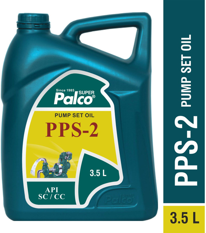 PL SUPER PALCO PPS-2 Monograde Pump Set Oil 3.5 Litre API SC/CC High Viscosity Engine Oil for Agriculture Power Generator Stationary Petrol Diesel Engines Reduced Oil Top-Up Gear Oil(3.5 L, Pack of 1)