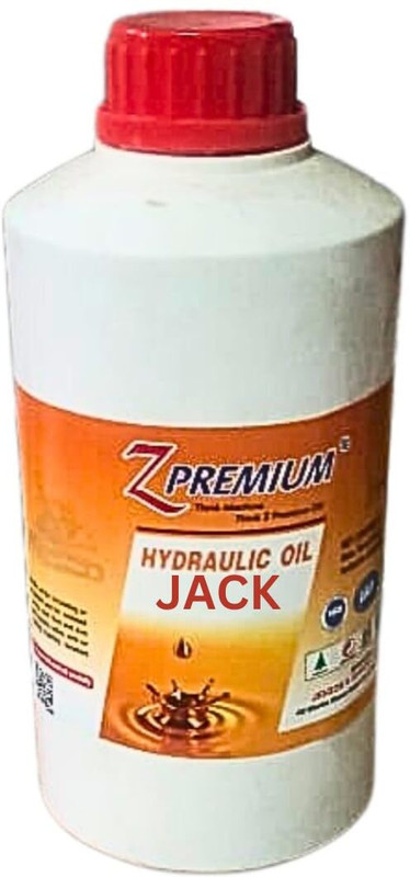 Z Premium Hydraulic Oil JACK High-Performance Hydraulic Oil | Superior Anti-Wear Lubricant for Industrial Machinery,Compressors, Heavy Equipment|Enhanced Thermal Stability Hydraulic Oil(1 L, Pack of 1)