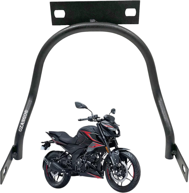 OZANGO Motorcycle Top1 Front Number Plate Holder / Fender For Pulsur N250 Bike, Car Number Plate(Iron 10 cm x 12 cm)