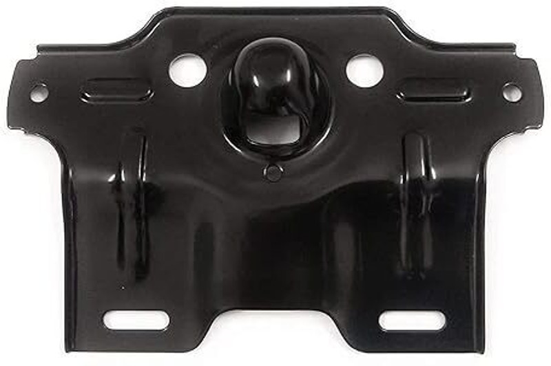 MJAuto Rear Metal Number Plate Bracket and Tail Light Mounting Bracket for Yamaha Bike Number Plate(Iron 8 cm x 6 cm)