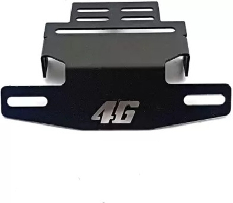 CROXIV Motorcycle CNC Number Plate 46 Frame Holder Tail Tidy SMX-05 Bike Number Plate(Aluminium 15 cm x 11 cm)