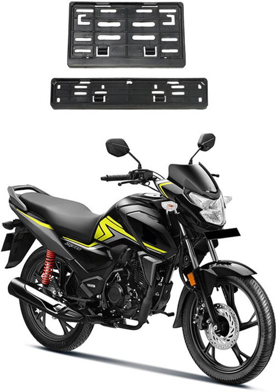 Shopone SP 125 Bike Number Plate(Plastic 20 cm x 4 cm)