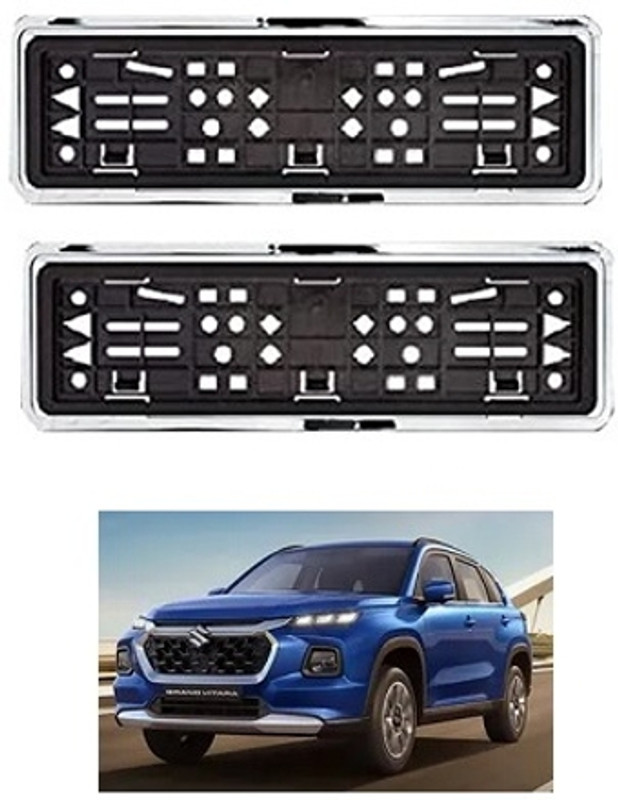 energetic Hyundai Grand Vitara 2022 Car Number Plate(Plastic 30 cm  x  10 cm)