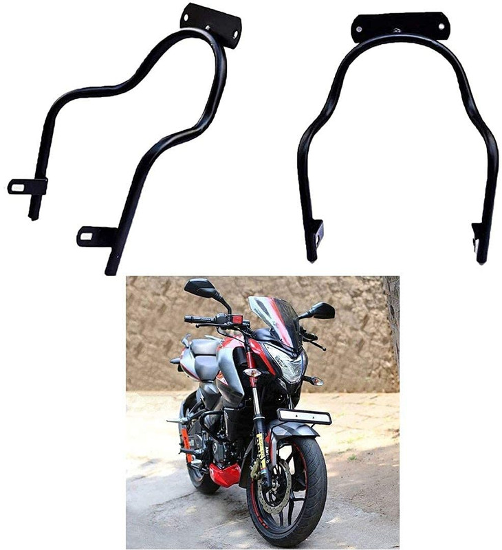 auto trends Front Fender Number Plate Holder NS 200 Bike Number Plate(Iron 10 cm x 8 cm)