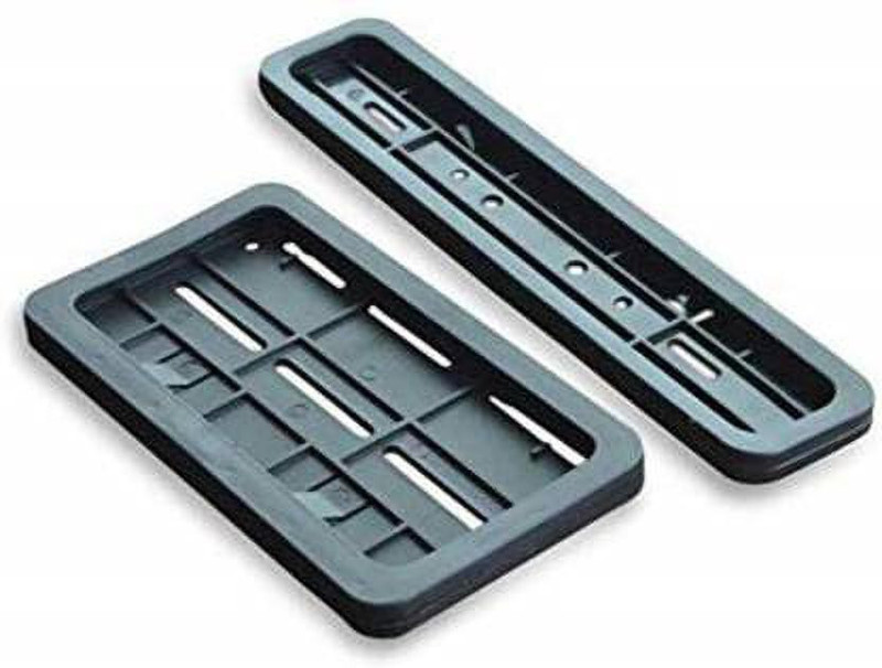 Sunriders Bike Number Plate Frame For All Bike Use Frame (Front & Rear) Bike Number Plate(Plastic 12 cm x 29 cm)
