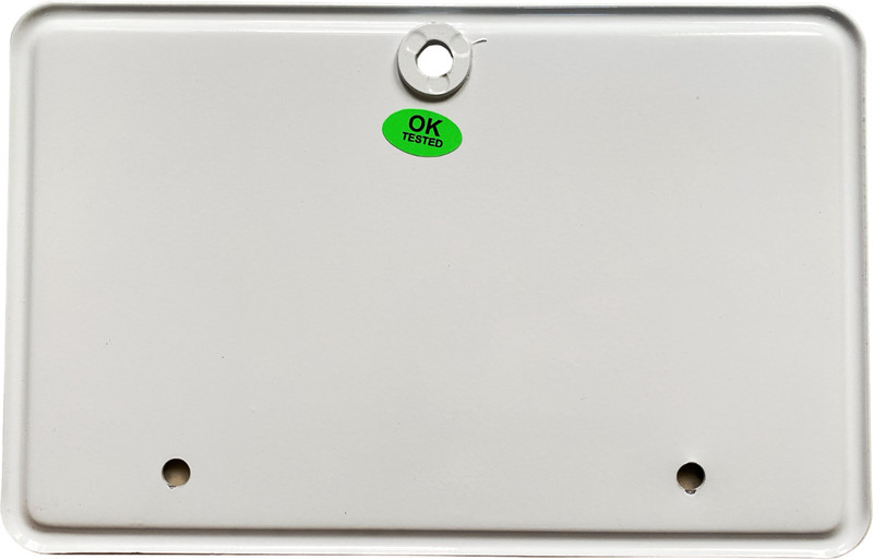 road religion Rear Number Plate Yamaha RX100 / RXG 135 Metal Bike Number Plate(Iron 20 cm x 13 cm)