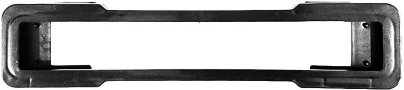 KSHEERI Reflector Number Plate Frame for Bikes | Scooter (Black) Bike Number Plate(Plastic 30 cm x 10 cm)