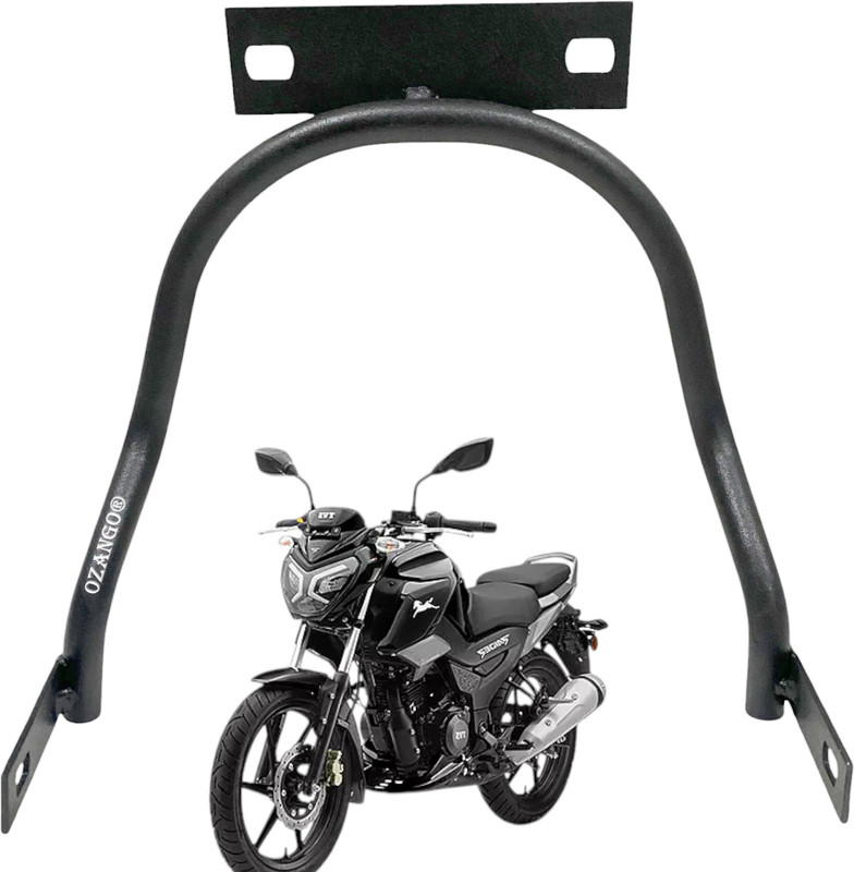 OZANGO Bike Heavy Duty Metal Front Number Plate Stand Fender For Raider 125 Bike Number Plate(Iron 10 cm x 12 cm)