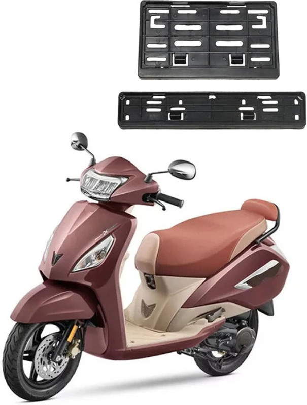 Sunriders Jupiter Bike Number Plate(Plastic 20 cm x 4 cm)