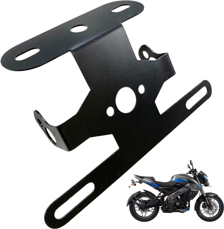 Allowing Good Quality Tail Tidy for NS 200 Fendor Eliminator Bike Number Plate(Iron 10 cm x 5 cm)