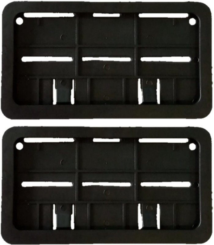 Wisdom Decor Bike number plate frame Cover Bike Number Plate(Plastic 20 cm  x  10 cm)