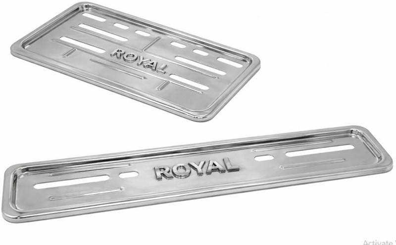 BNP VEHICLE NUMBER PLATE HOLDER Bike Number Plate(Iron 13 cm x 25 cm)