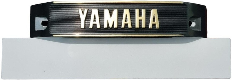 D'Mega Mart Big Logo 100 RX 135 Metal Steel Number plate 1.6 mm ( 16 guage ) Very strong Bike Number Plate(Steel 25 cm x 8 cm)