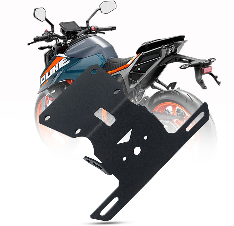 Vagary GEN 3 TIDY TAIL NUMBER PLATE HOLDER Bike Number Plate(Aluminium 16 cm  x  20 cm)