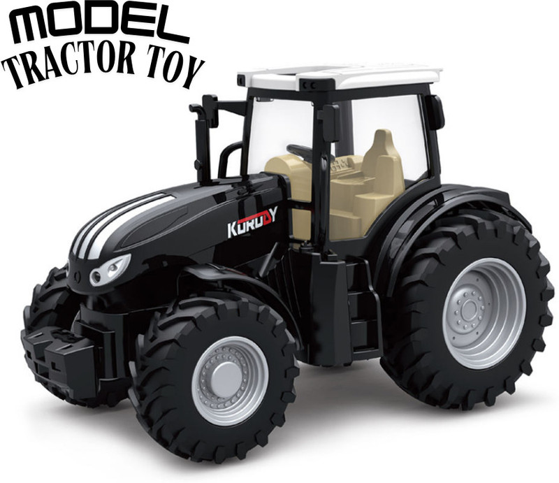 Zuuluzrs Best Alloy Model Toy With Sound-Light Rolling Tractor Toy(Black, Pack of: 1)