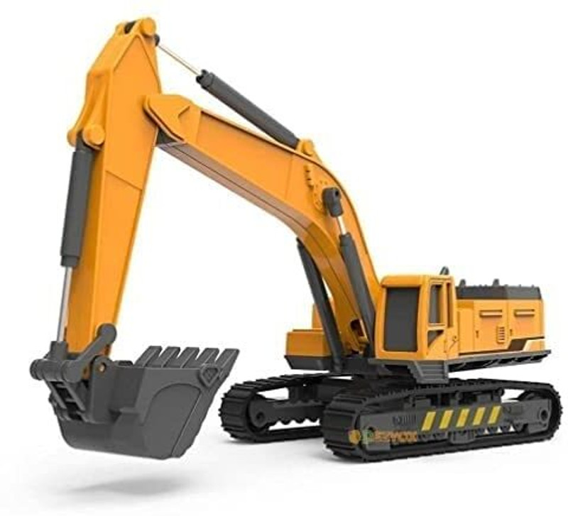 ZHASK Construction Vehicle Fully Functional Excavator Toy for Kids(Multicolor, Pack of: 1)