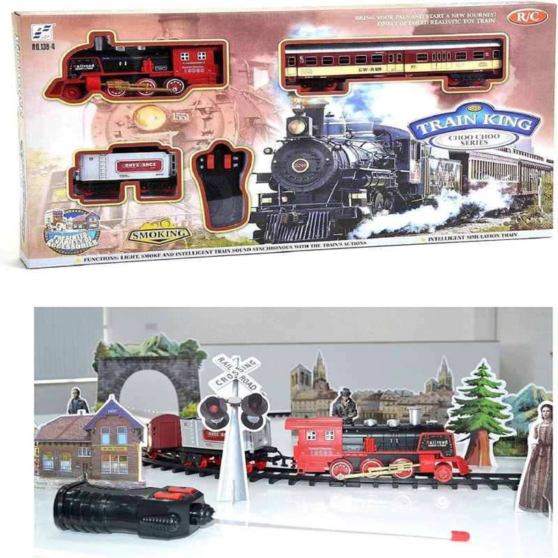 SKBD Train 138-4 Simulation Classic Toy SKD(Multicolor)