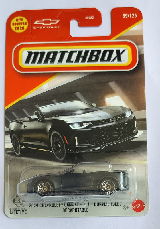 MATCHBOX (30782) 2024CHEVROLET TOY CAR(Black, Pack of: 1)