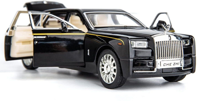 Zuuluzrs Rolls Royce Phantom Metal Car 1/32 Scale Pull Back Toy Diecast Toy Cars(Multicolor, Pack of: 1)