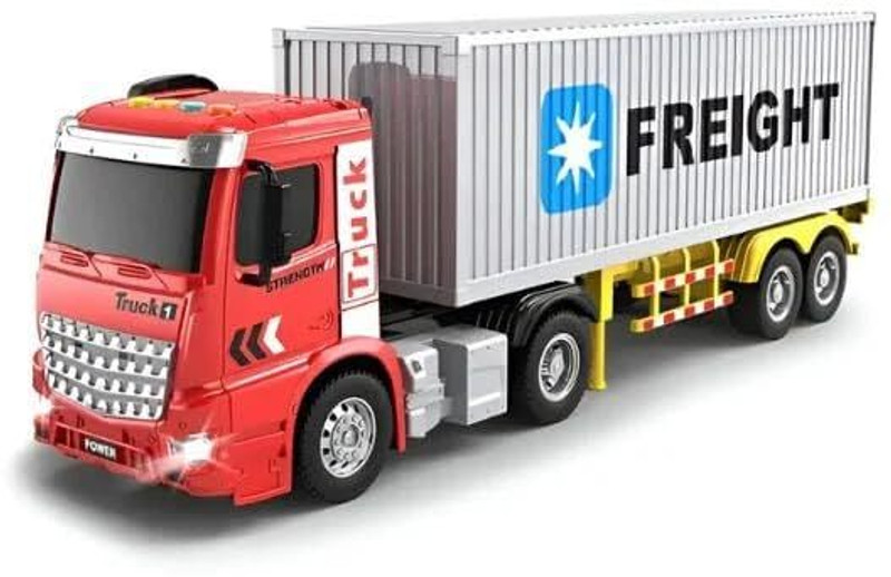 SHARNGA Trailer Truck Toy – Heavy-Duty Container Transport Vehicle(Multicolor, Pack of: 1)