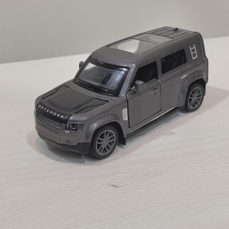 Nilika Enterprises Die-Cast SUV Toy Car 1:32 Scale with Lights, Music, Openable Doors & Bonnet(Grey, Pack of: 1)