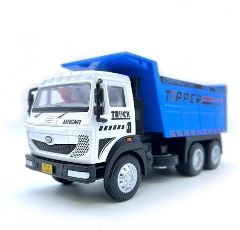 Dac india promotions Pull Back Action Vehicle with Working Tipper Bed(Multicolor, Pack of: 1)
