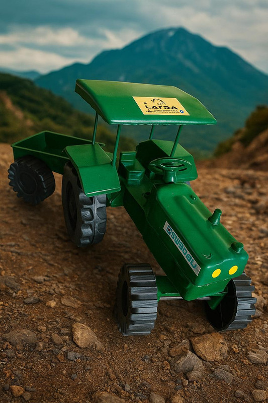 SUMRAK Unique Farming New Tractor Trolley Toys(Multicolor, Pack of: 1)
