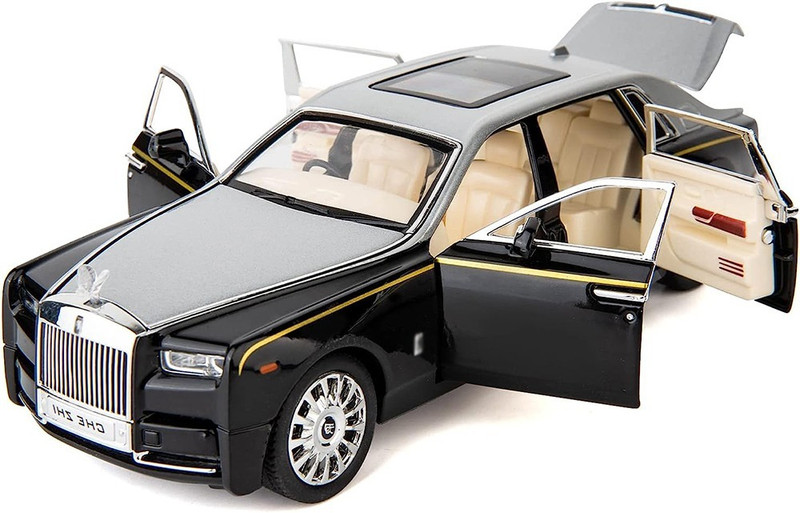 RUTSHRA Vehicle Pull Along_Rutshra-293(Silver Black, Pack of: 1)