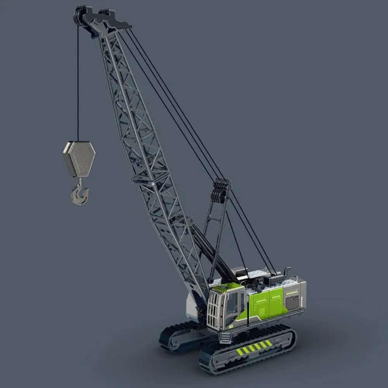 ZHASK Green and Black Colors Alloy Head Diecasts ToyExcavator Crane Model toy(Multicolor, Pack of: 1)