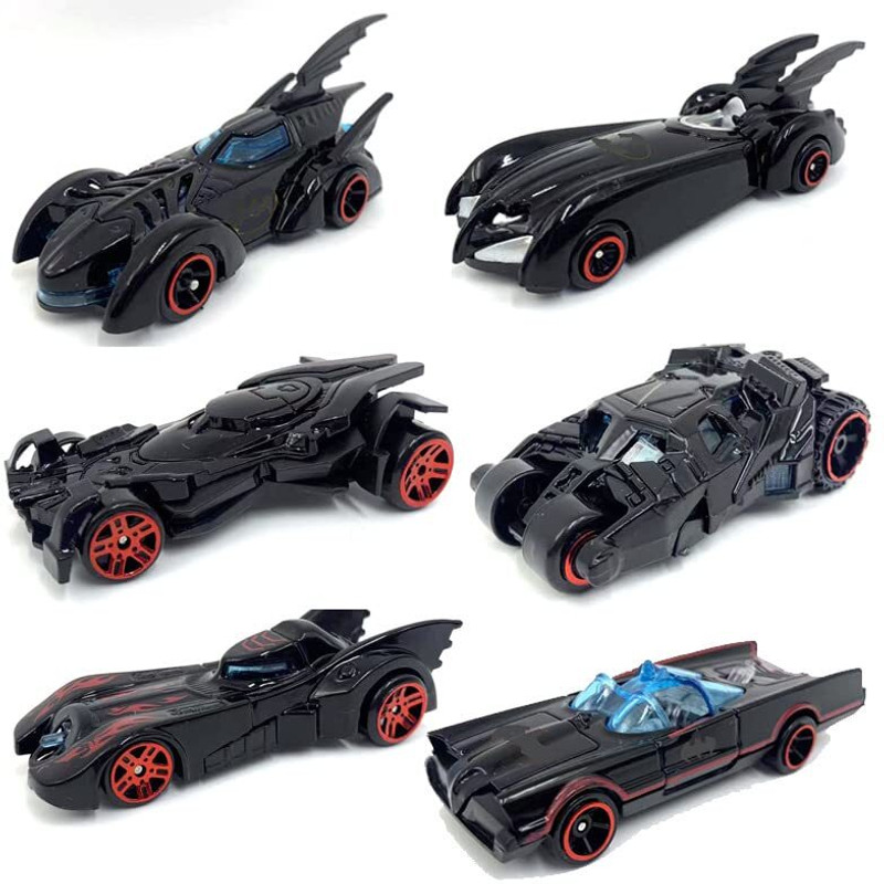 Pluspoint Black Superhero Metal Cars Set Pack of 6 Racing Vehicles Mini Die-Cast Car Set(Black, Pack of: 6)