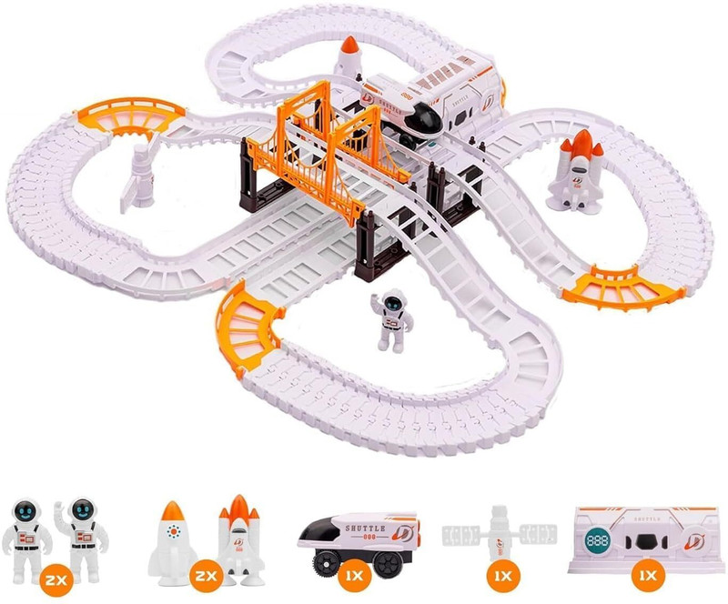 PRINERI Space Shuttle Track Playset(Multicolor, Pack of: 1)