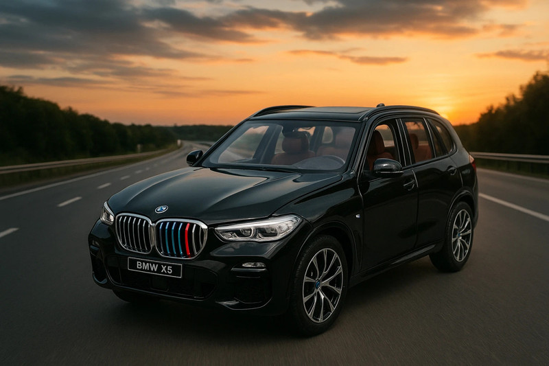 Ragiluxe 1:32 BMW X5 SUV Toy Car Scale Model Vehicles Alloy Simulation(Multicolor)