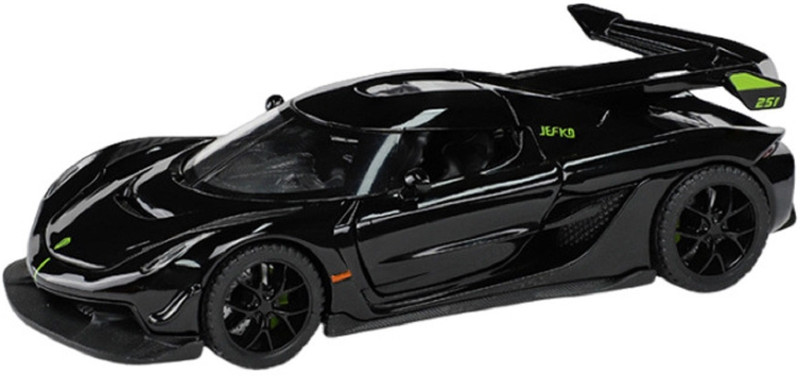 KTRS 1:32 Kobe Sek Jesko sports car model sound light pull back Huili Sound Effect(Multicolor, Pack of: 1)