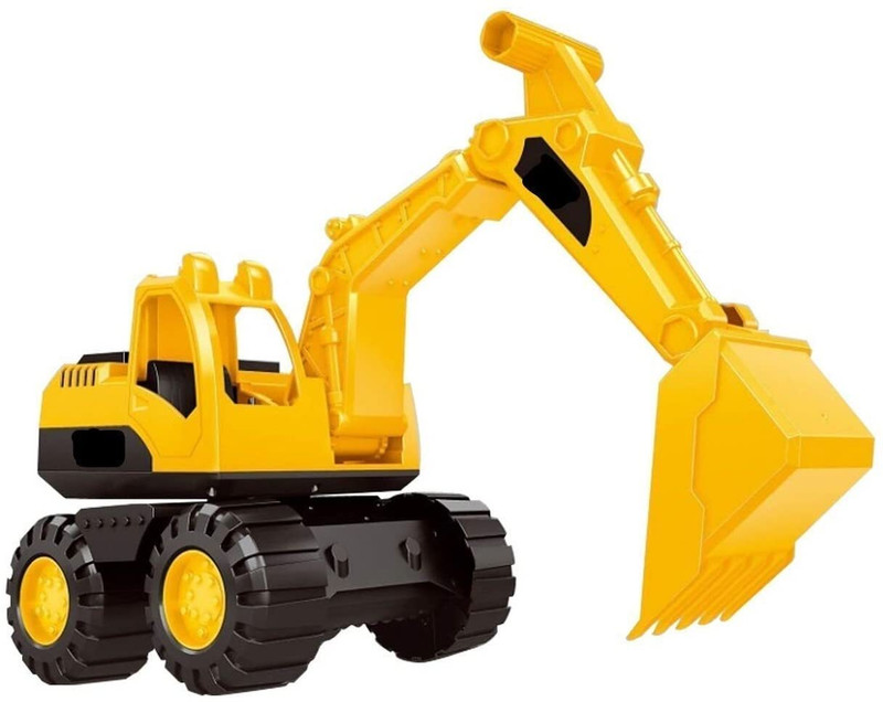 GREST Push and Go Automobile Dumper Construction Engineering Vehicle Toy for Kids(Yellow, Pack of: 1)