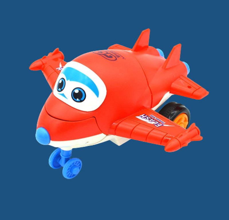 vworld robot plane orange for kids transforming toy(Multicolor, Pack of: 1)