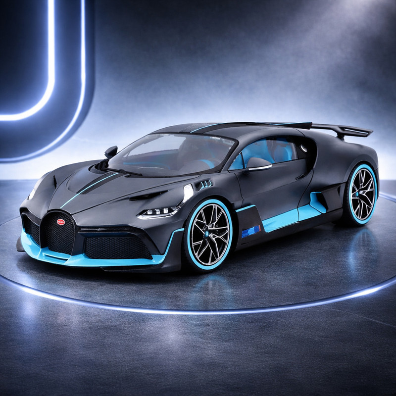joymax Die-cast Bugati Car Toy with Openable Doors, Light and Sound Effects for Kids(Multicolor, Pack of: 1)