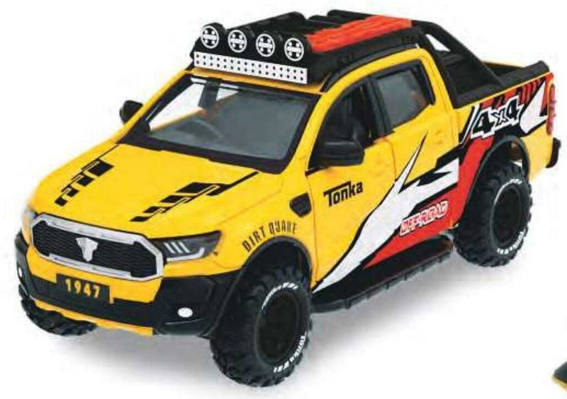 TOY STORE TONKA OFF ROADER CAR FOR KIDS WITH PULL BACK ACTION & OP-ENABLE TAILGATE & DOOR(Multicolor, Pack of: 1)