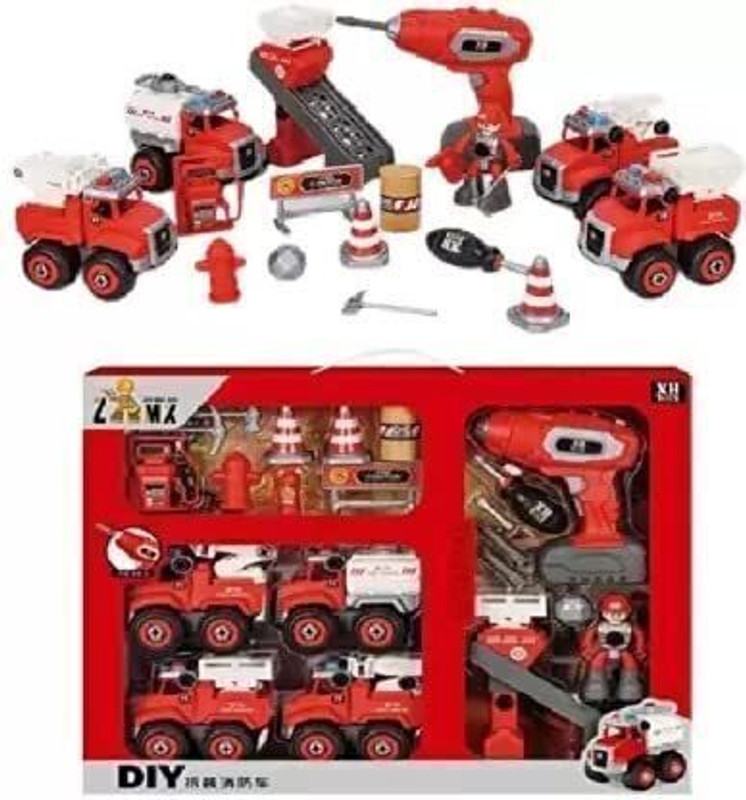 MY BABY LOVE A PERFECT CARE Truck Big Toys Construction Set Truck Bulldozer Vehicle Toy for Kids(Red, Pack of: 1)