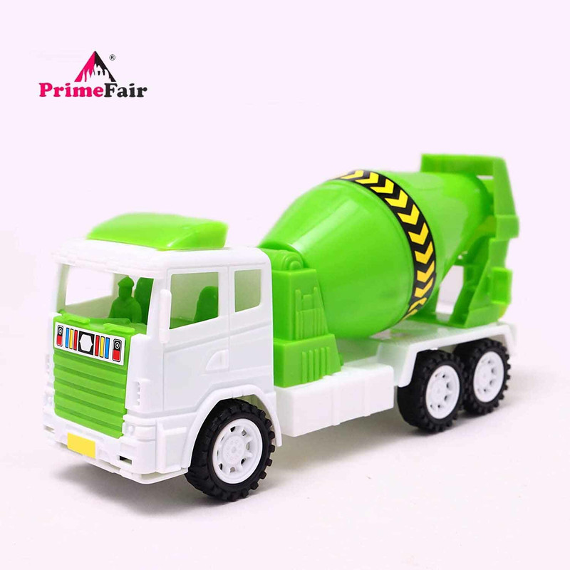 PRIMEFAIR Push and Go Run Fast Cement Mixer Tanker Truck Toy for Kids(Multicolor, Pack of: 1)
