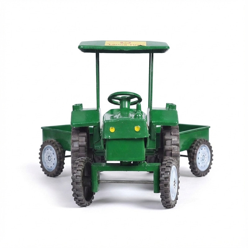 CraftedRoots Green Tractor Trolley Toy for Boys and Girls(Green, Pack of: 1)