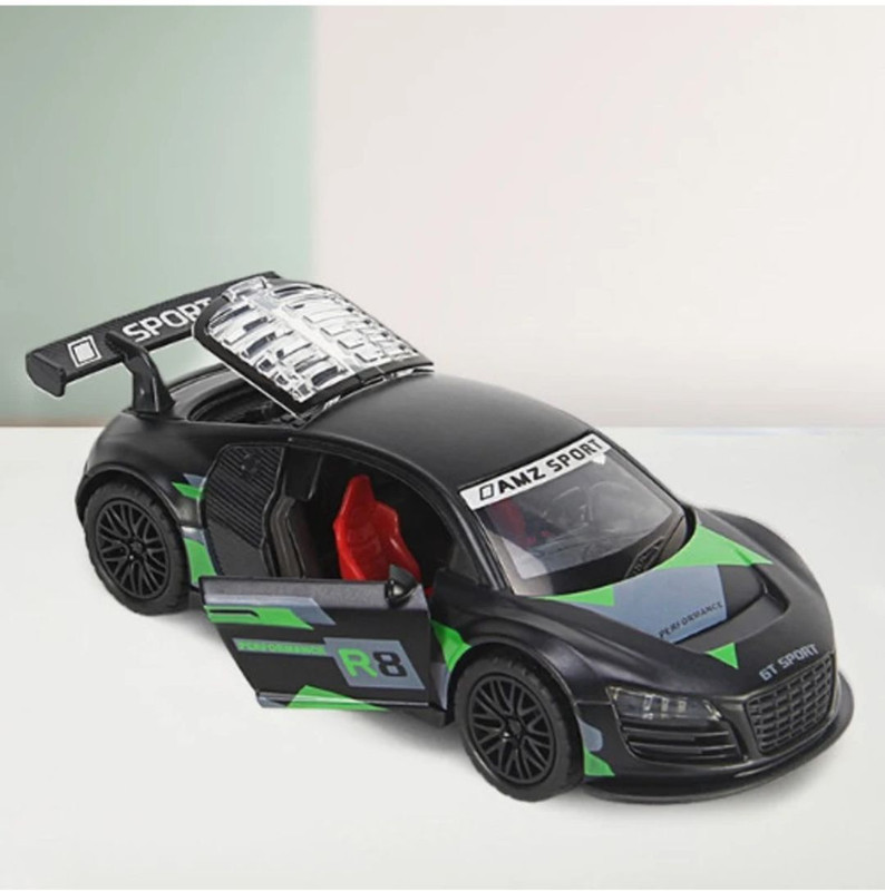 Reema creation Mustang GT Die Cast Metal Car Toy(Black, Pack of: 1)