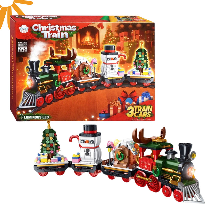 Zuuluzrs Christmas train construction kit Christmas Decoration for Adults Kids Boys Girls(Multicolor, Pack of: 1)