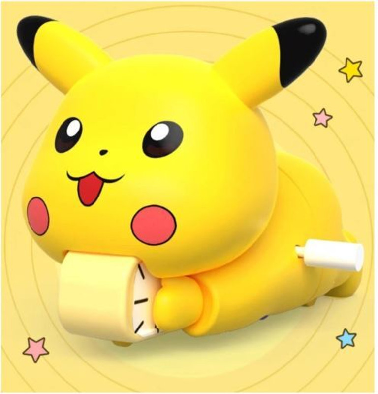 TOYSM Pikachu Crawling Toy Figure Cute Moving Action Toy for Kids(Yellow, Pack of: 1)
