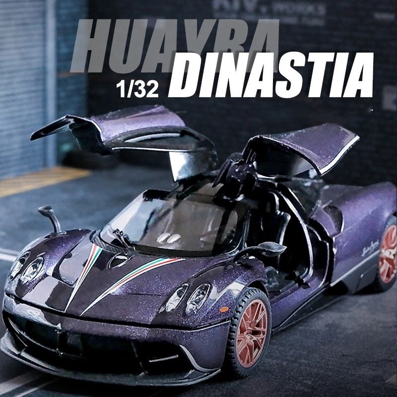 Zuuluzrs 1:32 Scale Pagani Huryra Dinastia Alloy Car Model Light & Sound effect diecast(Multicolor, Pack of: 1)