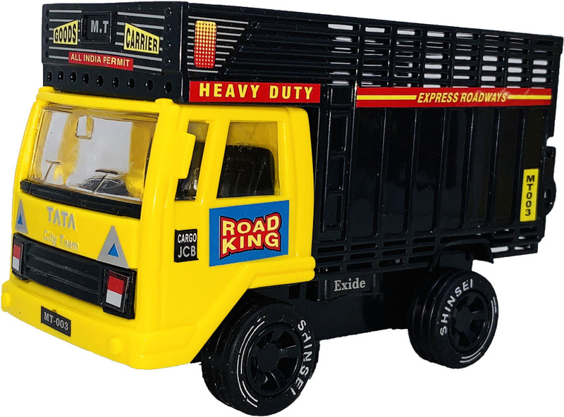 TECHZAGE CT-Goods Carrier Truck(Yellow)(Yellow, Pack of: 1)