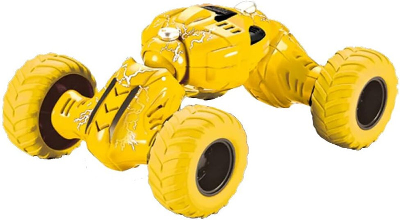 Playvance DTX TELESCOPIC Pull Back Friction Monster Truck Push N Go Stunt Car Toy for Kids(Multicolor, Pack of: 1)